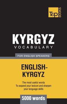 portada Kyrgyz vocabulary for English speakers - 5000 words