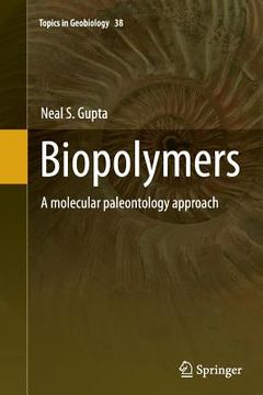 portada Biopolymers: A Molecular Paleontology Approach (en Inglés)