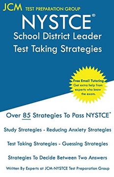 portada Nystce School District Leader - Test Taking Strategies: Nystce 103 Exam - sdl 104 Exam - Free Online Tutoring - new 2020 Edition - the Latest Strategies to Pass Your Exam. (en Inglés)