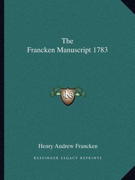 portada the francken manuscript 1783