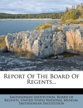 portada report of the board of regents... (in English)