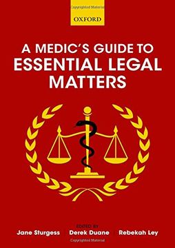 portada A Medic's Guide to Essential Legal Matters (en Inglés)