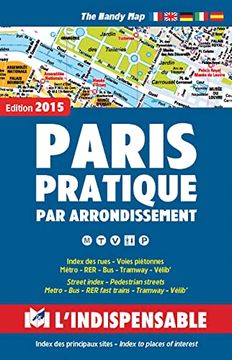portada Plans de Paris: Paris Street Index and Maps: Paris Pratique par Arrondissement