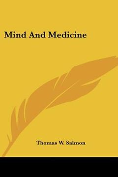 portada mind and medicine (en Inglés)