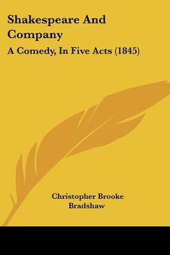 portada shakespeare and company: a comedy, in five acts (1845)