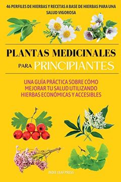 portada Plantas Medicinales Para Principiantes: Una Guía Práctica Sobre Cómo Mejorar tu Salud Utilizando Hierbas Económicas y Accesibles