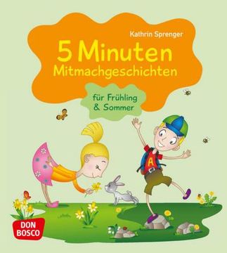 portada 5 Minuten Mitmachgeschichten für Frühling und Sommer (in German)
