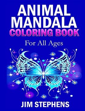 portada Animal Mandala Coloring Book: For All Ages