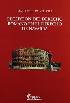portada recepción del derecho romano en el derecho de navarra