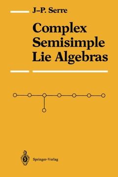 portada complex semisimple lie algebras (en Inglés)