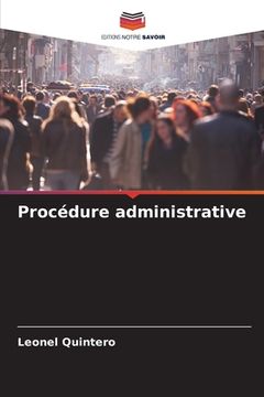 portada Procédure administrative (en Francés)