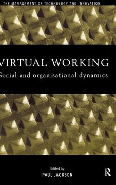 portada virtual working: social and organisational dynamics