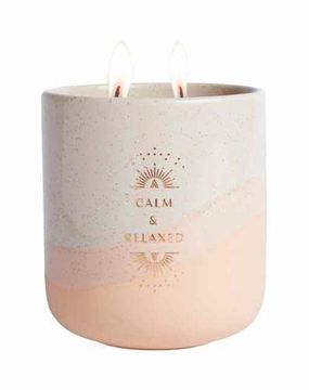 portada Calm Scented Candle (in English)