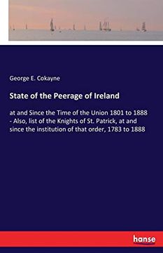 portada State of the Peerage of Ireland (en Inglés)
