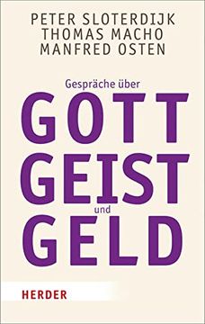portada Gespräche Über Gott, Geist und Geld (Herder Spektrum) (in German)