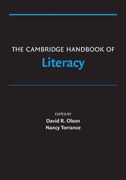 portada The Cambridge Handbook of Literacy Paperback (Cambridge Handbooks in Psychology) (en Inglés)