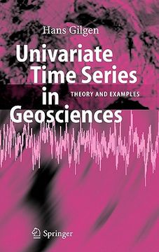 portada univariate time series in geosciences (en Inglés)