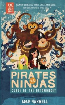 portada Pirates vs Ninjas: Curse of the Octomonkey: Volume 5 (The Lost Bookshop) (in English)