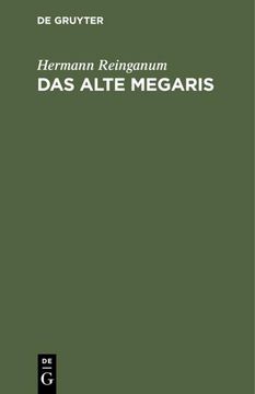 portada Das Alte Megaris (en Alemán)
