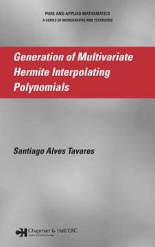 portada Generation of Multivariate Hermite Interpolating Polynomials (en Inglés)