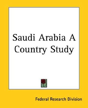 portada saudi arabia a country study (en Inglés)