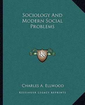 portada sociology and modern social problems (en Inglés)