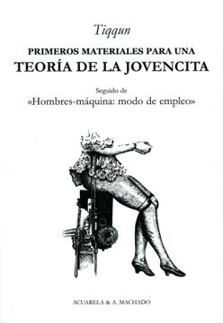 portada Primeros Materiales Para Una Teoría De La Jovencita (Acuarela & A. Machado)