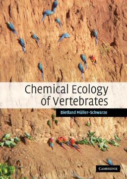portada Chemical Ecology of Vertebrates Hardback (Cambridge Studies in Ecology) (in English)