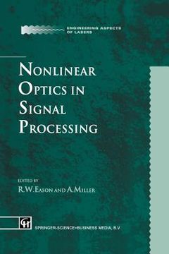 portada Nonlinear Optics in Signal Processing (en Inglés)