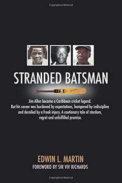 portada Stranded Batsman: The Story of Caribbean Cricket Legend jim Allen (en Inglés)