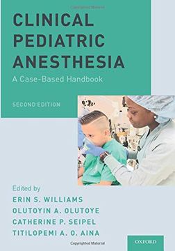 portada Clinical Pediatric Anesthesia: A Case-Based Handbook (en Inglés)