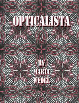 portada Opticalista: Optical Adult coloring book (en Inglés)