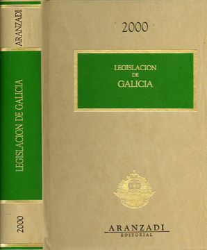 portada legislación de galicia. 2000.