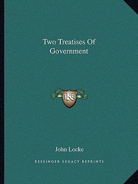 portada two treatises of government (in English)