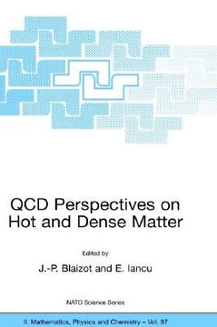 portada qcd perspectives on hot and dense matter (en Inglés)