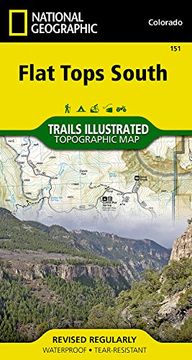 portada National Geographic: Flat Tops South, Colorado (National Geographic Trails Illustrated Map)