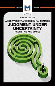 portada An Analysis of Amos Tversky and Daniel Kahneman's Judgment Under Uncertainty: Heuristics and Biases (en Inglés)