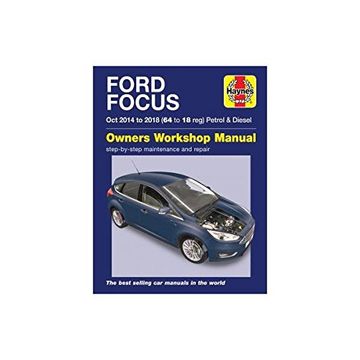 portada Ford Focus Petrol & Diesel (Oct '14-'18) 64 to 18 (en Inglés)