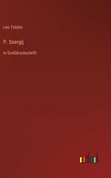 portada P. Ssergij: in Großdruckschrift (in German)