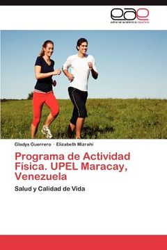 portada programa de actividad f sica. upel maracay, venezuela (in Spanish)