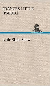 portada little sister snow (en Inglés)