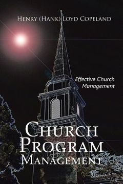 portada Church Program Management: Effective Church Management (en Inglés)