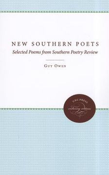 portada new southern poets: selected poems from southern poetry review (en Inglés)