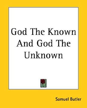 portada god the known and god the unknown