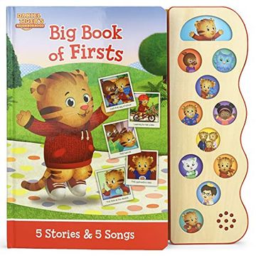 portada Big Book of Firsts: 5 Stories & 5 Songs (Daniel Tiger'S Neighborhood) (in English)