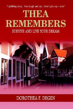 portada thea remembers: survive and live your dream (en Inglés)