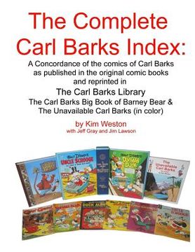 portada The Complete Carl Barks Index (en Inglés)
