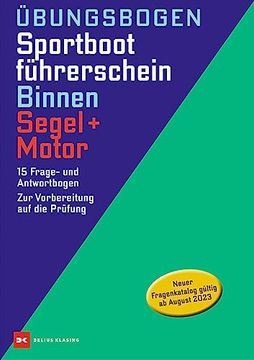 portada Übungsbogen Sportbootführerschein Binnen Segel/Motor (en Alemán)