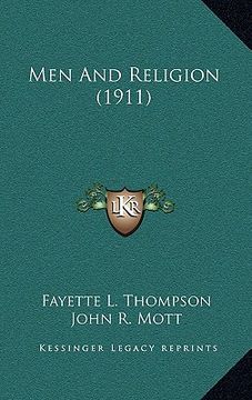 portada men and religion (1911) (in English)