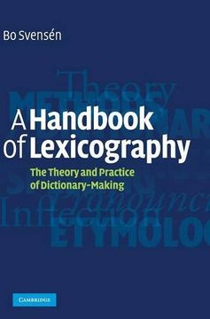 portada A Handbook of Lexicography Hardback: The Theory and Practice of Dictionary-Making 